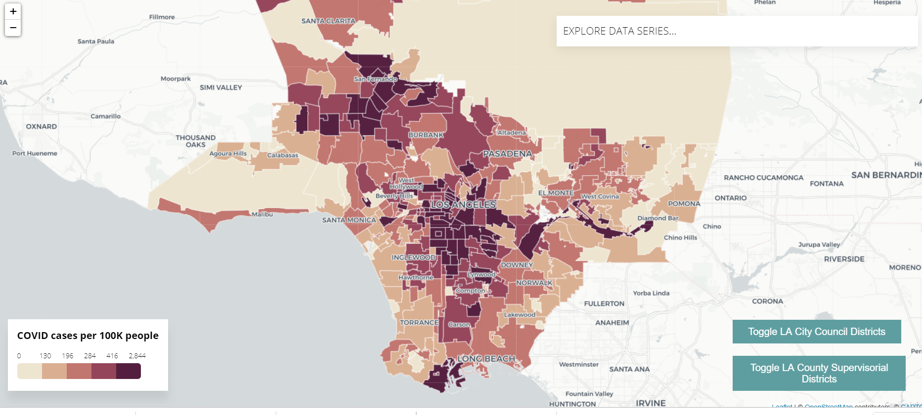 Los Angeles Vulnerability Ucla Center For Neighborhood Knowledge