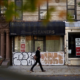 ‘For Lease’ signs and shuttered storefronts have become a common sight as small businesses struggle to survive the pandemic. Photographer: Gabby Jones/Bloomberg